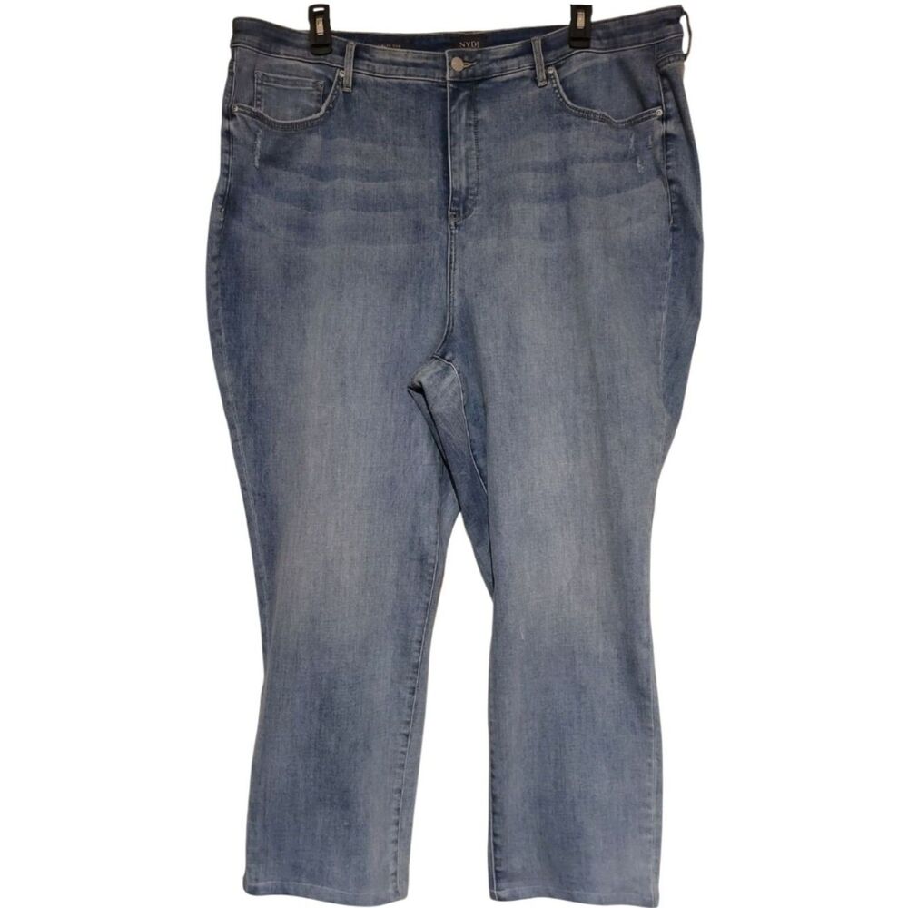 NYDJ "Angel" Jeans 22W Girfriend Fit Measures 44x27 Lift Tuck Technology